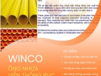 ỐNG NHỰA VIỄN THÔNG PVC WINCO