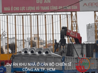 Trụ, Cần Đèn Dự Án KHU NHÀ Ở CÁN BỘ CHIẾN SĨ CÔNG AN TP. HCM