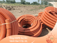 Cung Cấp Ống Nhựa Xoắn HDPE Dự Án Vành Đai 3