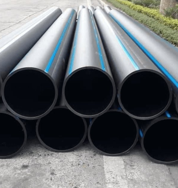 ống nhựa phẳng HDPE màu đen