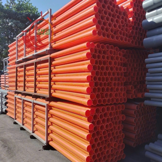 Ống Nhựa Viễn Thông PVC Màu Cam