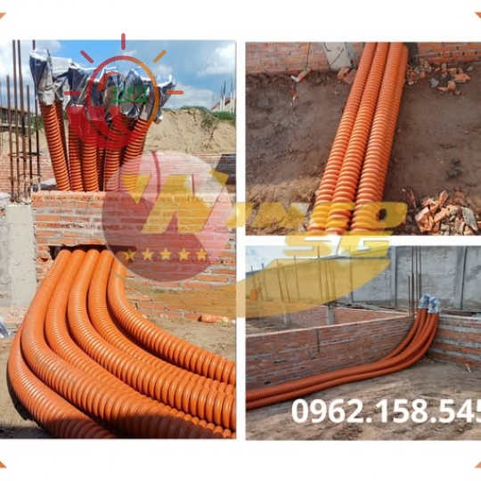 Ống nhựa xoắn HDPE Ø 320/250