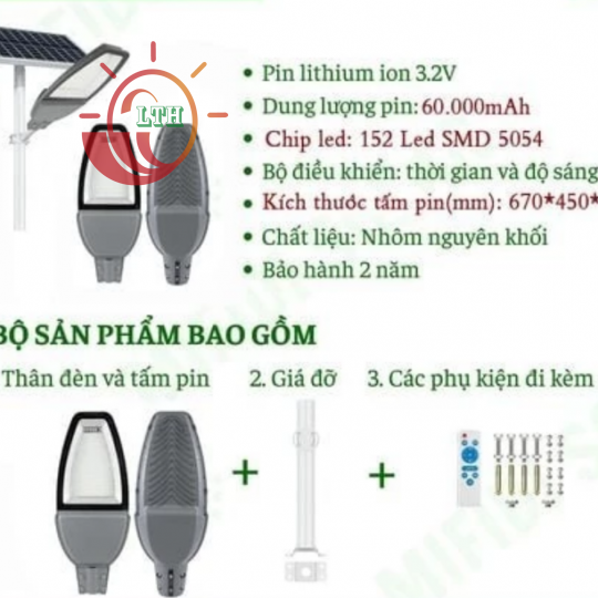 Đèn NLMT Công Trình MF600 Thế Hệ Mới