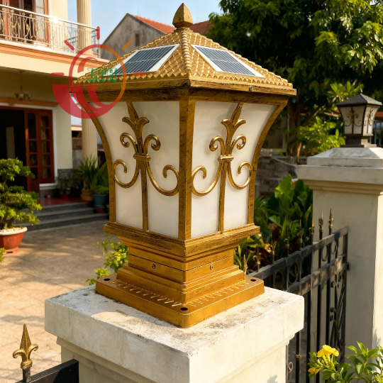NLMT - Đèn Trang Trí Trụ Cổng Hình Tháp Size 20-25-30