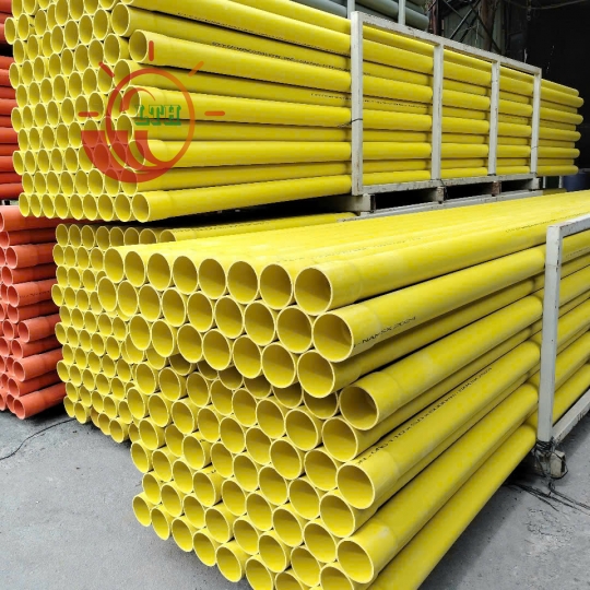 Ống Nhựa Viễn Thông PVC Màu Vàng